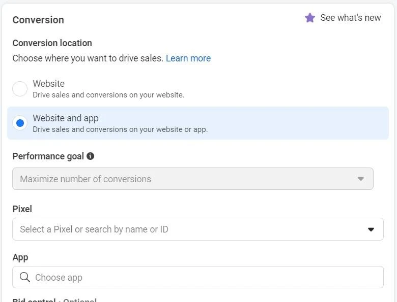 META Advantage+ Shopping Sales Campaign Settings META Advantage+ Shopping Sales Campaign Settings