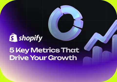 Five mobile app analytics metrics illustrated with charts
