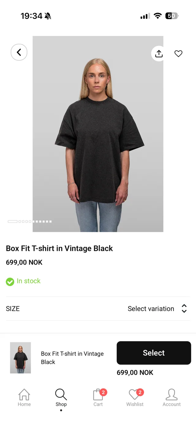 VULKAN Executive mobile app - The garment stays central